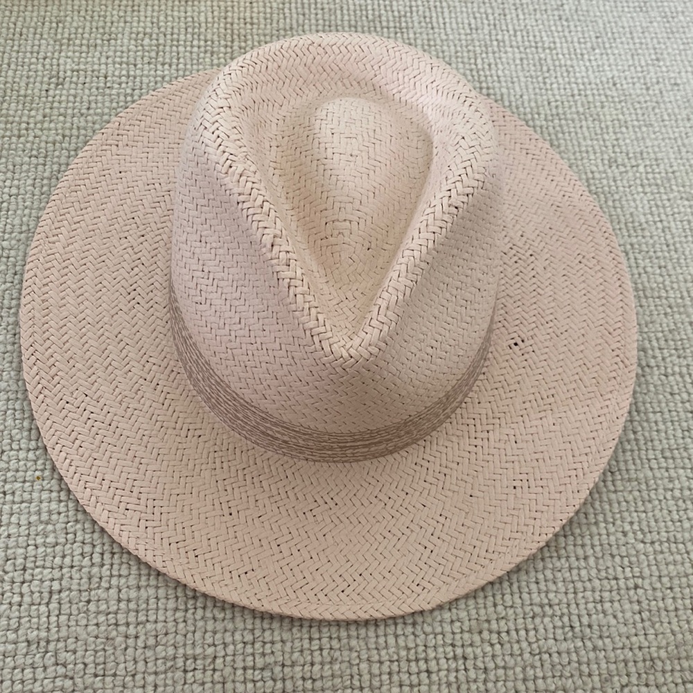 Rag & Bone packable straw fedora